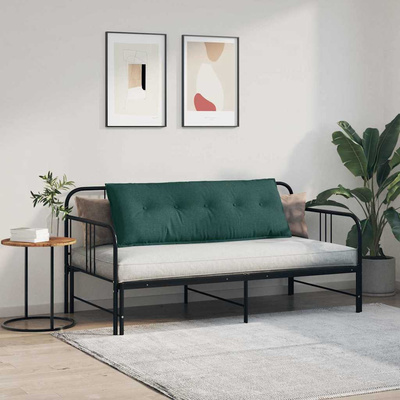 Poduszka na plecy Ciemna zieleń 140 x 19 x 50 cm tkanina