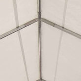 Namiot ogrodowy z PVC, 4x6 m, czerwono-biały