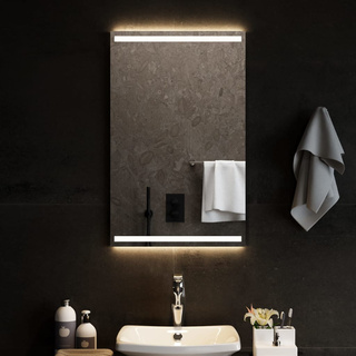 vidaXL Lustro łazienkowe z LED, 50x80 cm model standard