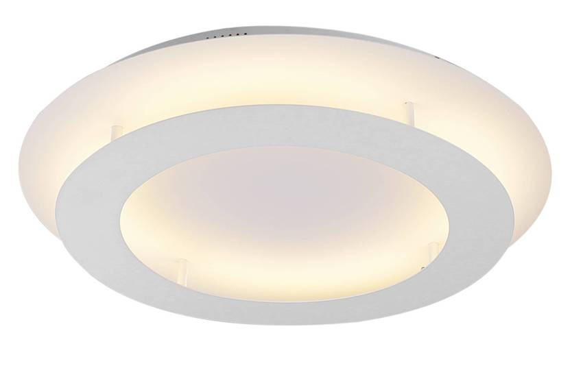 Lampa sufitowa plafon biały 40cm LED Merle 98-66183