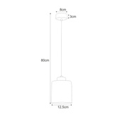 Lampa wisząca K-5525 z serii LUNA