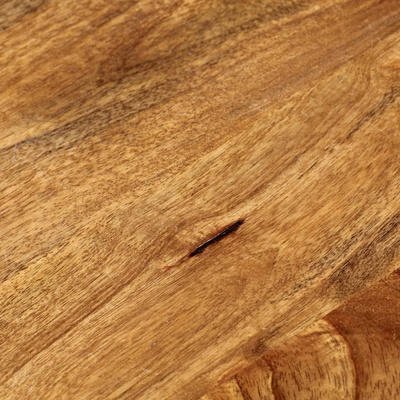 Blat stołu, Ø 50x2,5 cm, okrągły, lite drewno mango