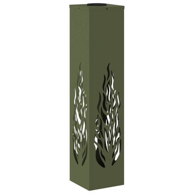 Słoneczna LED lampa na ścieżkę 2 pcs Zielony oliwkowy