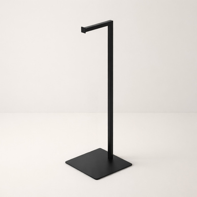 Czarny stojak na papier toaletowy KS-45 PAPER STAND z serii KAJA HOME