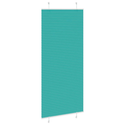 Roleta plisowana Zielony Benzyna 90x200 cm Szerokość tkaniny
