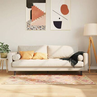 vidaXL Dywan z możliwością prania, kolorowy, 80x150 cm, antypoślizgowy model standard