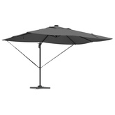 Parasol plażowy Ze LED Lights Antracyt 352 x 251 x 265 cm