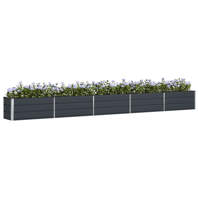 Donica Antracyt 480 x 50 x 45 cm Stal Galwanizowana