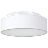Lampa Sufitowa Z reflektorami Biały 38 x 38 x 13,5 cm tkanina