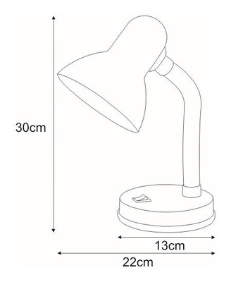 Lampka biurkowa K-MT-203 srebrna z serii CARIBA KAJA