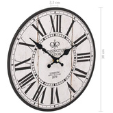vidaXL Zegar ścienny vintage London, 30 cm