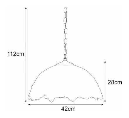 Lampa wisząca K-P161420 z serii FARINA KAJA
