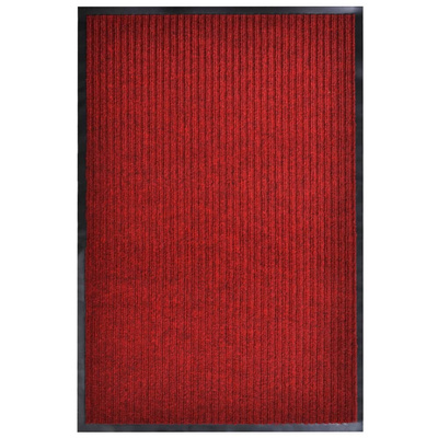 Wycieraczka, czerwona, 117x220 cm, PVC