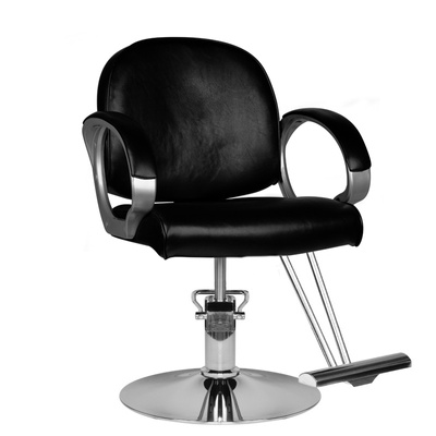 Hair System fotel fryzjerski HS00 czarny 126393