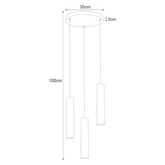 Lampa wisząca K-4872 z serii ASTINA