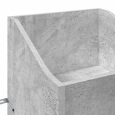 Szafka na płyty winylowe Betonowy szary 36 x 36 x 95,5 cm
