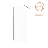 Kabina walk-in ii 110x200cm transp 8mm shiny-glass chrom AK-32-112-S Invena