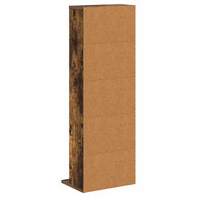 Kabinet na płyty CD Dąb wędzony 33 x 23,5 x 97,5 cm