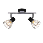 Lampa ścienna candellux modo 92-61522 listwa e14 czarny+chrom