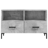 vidaXL Szafka pod TV, szarość betonu, 80x36x50 cm wariant 5