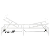 Elektro Regulowany Stelaż Łóżka Biały 75 x 190 cm Stal