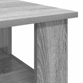 Stolik kawowy Szary Sonoma 90 x 50 x 45 cm Drewno inżynieryjne