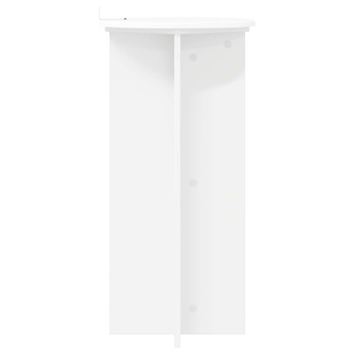 Stojak na rośliny 2 pcs Biały ?40 x 80 cm Drewno inżynieryjne