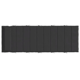 vidaXL Poduszka na leżak, czarna, 180x60x3 cm, tkanina Oxford