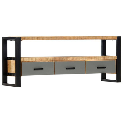 vidaXL Szafka pod TV, 130x30x50 cm, lite drewno mango