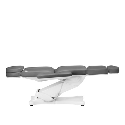 Elektryczny fotel kosmetyczny SILLON CLASSIC 3 silniki szary 148286