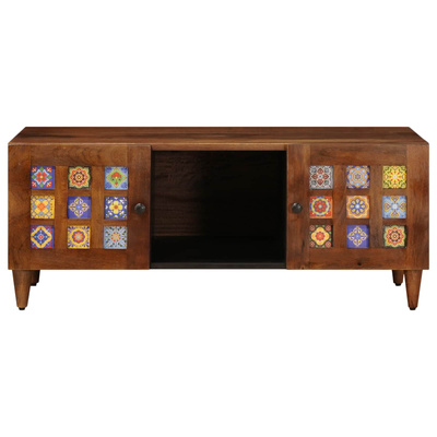 Stolik kawowy Brązowy 100 x 54 x 40 cm Drewno z mango