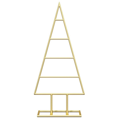 Metalowa choinka świąteczna złoty 60 cm Stal Malowana Proszkowo