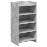 Szafka na buty z przechowywaniem Betonowy szary 48 x 36 x 92 cm