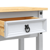 Stolik konsola, meksykański styl Corona, sosna, 90x34,5x73 cm