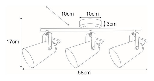 Lampa sufitowa K-8120 z serii NESTA KAJA
