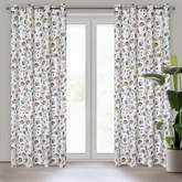 Zasłona Kristal biała 140x250