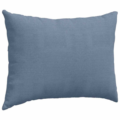 Poduszki na sofę 2 pcs Niebieski 70 x 50 cm Tkanina sztruksowa