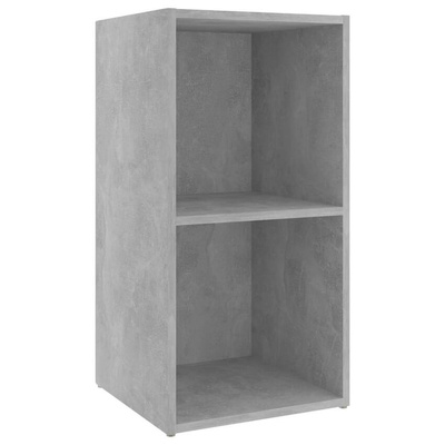 vidaXL Szafka pod TV, szarość betonu, 72x35x36,5 cm