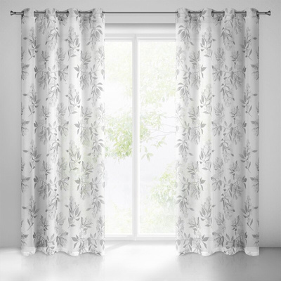 Firana Allison biała 140x250