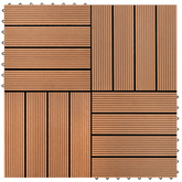 Płytka Tarasowa 11 pcs brązowy 30 x 30 cm