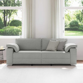 Sofa 3-osobowa Szary chmur 220 cm tkanina