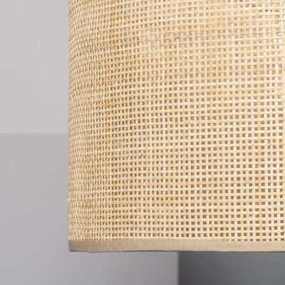Lampa Wisząca z Rattanu Boho Abruzzo Ludovica 40cm E27