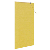 Roleta żółty 120 x 220 cm Bambus