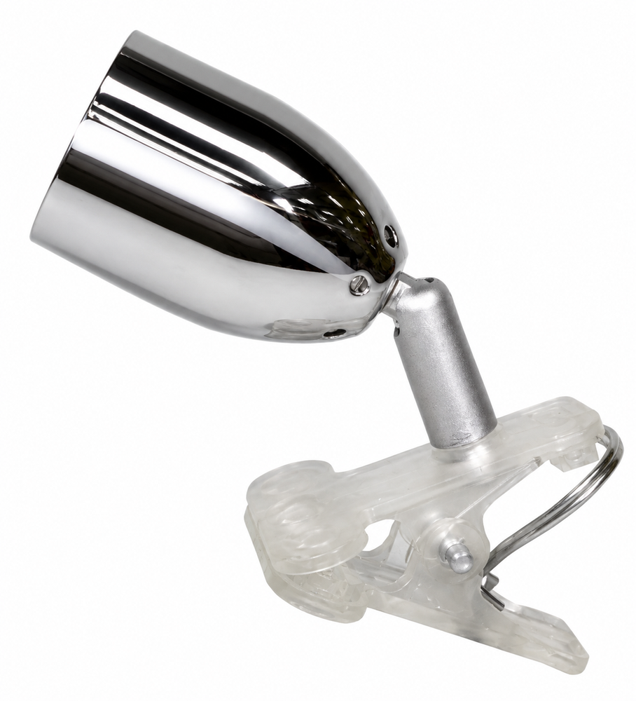 Lampka biurkowa LED na klipsie chrom Clip 41-99641