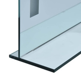 vidaXL Ścienne lustro łazienkowe z LED, z półką, 60 x 80 cm