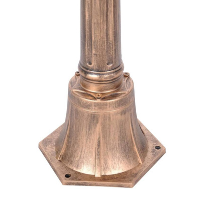 Lampa ogrodowa stojąca K-6006A CZARNY/ZŁOTY z serii LOZANA