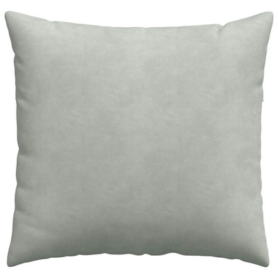 Poduszki na sofę 2 pcs Jasnoszary 45 x 45 cm Tkanina sztruksowa