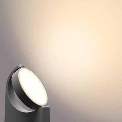 Słupek ogrodowy LED MIMOSA 7W 2700K 630lm IP44 25cm antracyt Philips