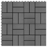 Płytka Tarasowa 11 pcs Szary 30 x 30 cm