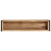 vidaXL Donica, 90x20x68 cm, surowe drewno mango